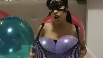 Camylle's Tuftex 24" Blow To Pop With Balloon Boobs