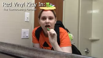 The Toothbrushing Pumpkin