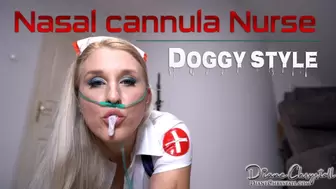 Nasal Cannula Nurse Doggystyle Creampie