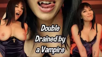 DOUBLE DRAINED BY A VAMPIRE 1080P - ELLIE IDOL