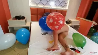 TWO VOLUPTUOUS FRIENDS VERY HORNY FOR BALLOONS --- BY MORENA ROSA & SOPHIA FABER - CLIP 3 IN FULL HD
