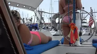 Boat Day with 2 Chicks