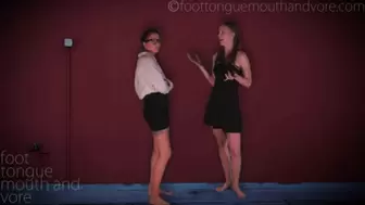 Girl Transforms Bitchy Younger Sibling Into Objects And Plays With Her