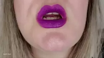 Made to Kiss Purple Lips