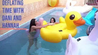 Deflating Yellow Duck! - 4K