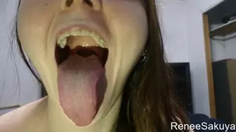 Mouth fetish video, inside her mouth, throat, her tongue, lips, whats your favorite? 720p