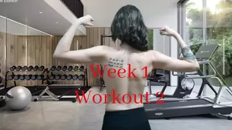 Topless Upper Body Week 1 Workout 2