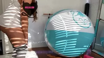 Shosu Birthday Beachball Ride + Squirting + Non-Pop