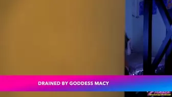 Drained By Goddess Macy (SD)