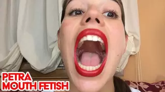 Petra mouth fetish - Full HD
