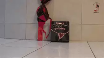 Candy String under Wedges (floor view)