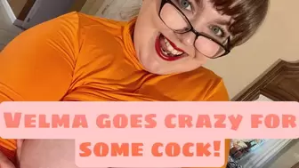 Chubby BBW Velma sucks a cock
