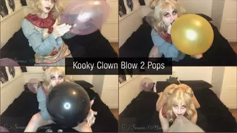 Kooky Clown Blow 2 Pops