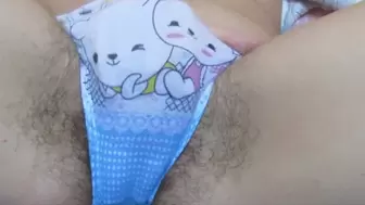 Big Clit Rubbing in my Cute Panties
