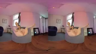 Deaf Model Juliette Love Squirts in 3D VR 180 REWIND & SUPER SLO-MO! Short Film