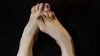 I clean and massage my boss's feet LONG VERSION
