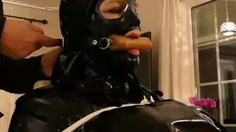 HEAVY RUBBER GAG TESTING AND SPANKING HD Mp4 for smart phones