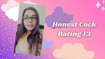 Honest Cock Rating 13