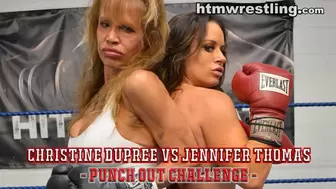 Punch Out Challenge - Christine Dupree vs Jennifer Thomas SDWMV