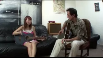 Young Darling's Guitar Lesson Turns Into Bare Blowjob And Many Fetishes Accomplished! (mp4 sd)