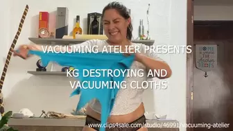 KG DESTROYING AND VACUUMING CLOTHS