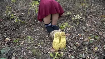 an innocent bitch was tied to a tree (FULL HD MP4)