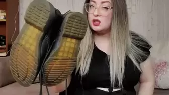 Smell & Lick My Stinky Boots & Socks - BBW Boot Domination *HD
