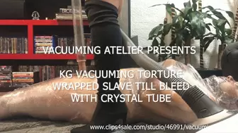 REQUEST GONE WRONG: KG VACUUM WRAPPED SLAVE´S DICK TILL HURT