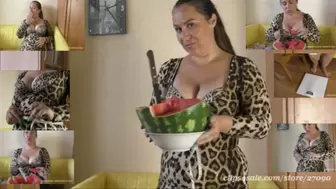 Day Two Of Sexy Watermelon Weight In (full video)(1080p HD)