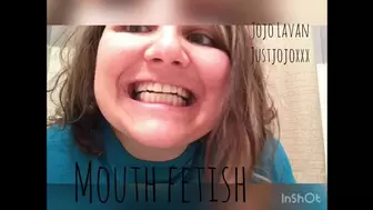 Mouth throat tongue teeth fetish - wmv
