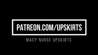 Macy Nurse Upskirt