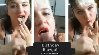 Birthday Blowjob POV