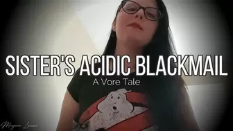 Step-Sister's Acidic Blackmail: Vore [HD]
