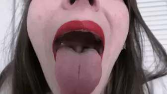 Annoyed Giantess Mouth Fetish - Ziva Fey - MP4 720