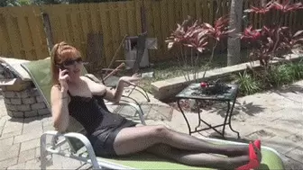 BUSTY REDHEAD COCK TEASE BOUND FOR YOUR PLEASURE_MP4HD