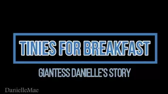 Tinies for Breakfast - Giantess Vore - Audio