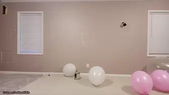 No paint, then time to POP your balloons