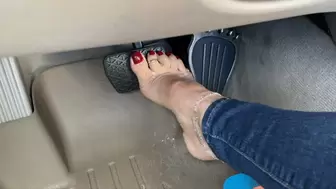 Big Foot Pedal Driving Barefoot