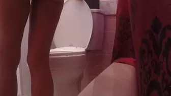 O boy toilet level body view TOILET HUMILIATION