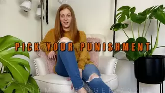 Pick Your Punishment