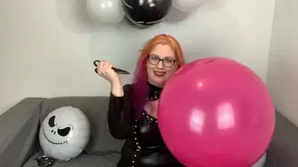 I found out you like balloons and tease you