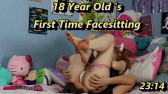 18 Year Old's First Time Facesitting - Venus