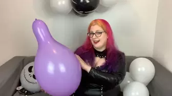 Blow up a balloon real big with me!