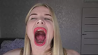 REQUEST MY TONGUE IN MY MOUTH MOVES A LOT WHEN YAWNING!MP4