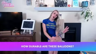 How Durable Are These Balloons? (SD)