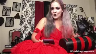 Happy Halloween Fan Question Friday with Miss Whitney Morgan as Harley Quinn!