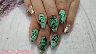 Worship my Halloween nails