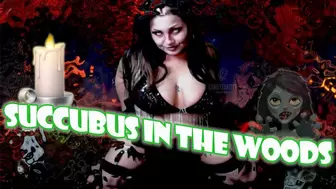 Irresistable Succubus in the woods makes you her sex slave