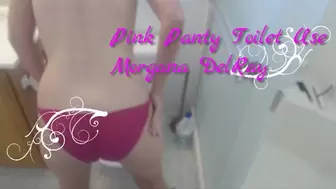 Pink Panty Toilet Use HD wmv