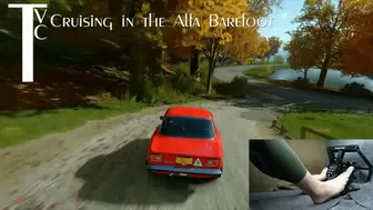 Cruising in the Alfa Barefoot (mp4 1080p)